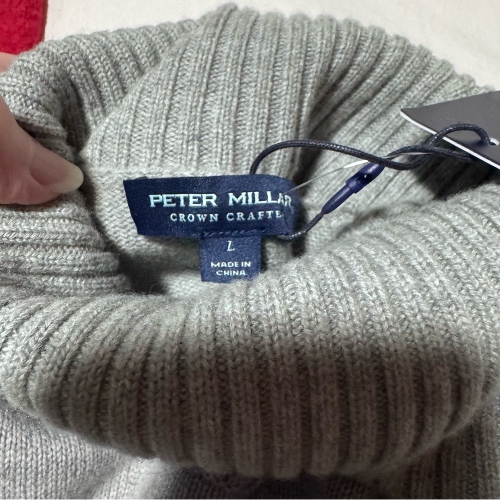 Peter Millard Crown Crafted (NWT) Wool & Cashmere Blend Sweater Size Large - Picture 6 of 7